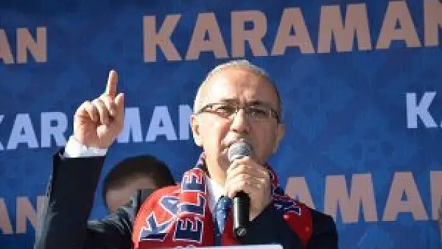 Lütfi Elvan memleketinde coşkuyla  karşılandı