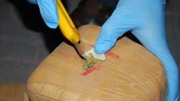 Konya'da iki kilogram esrar ele geçirildi