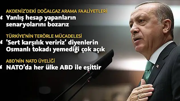 Erdoğan'dan tarihi rest! Salon ayakta alkışladı