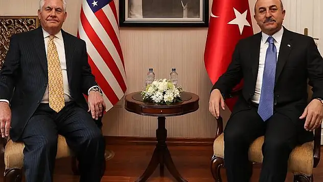Çavuşoğlu ile Tillerson bir araya geldi