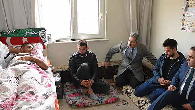 Konyaspor'dan Afrin gazisine ziyaret