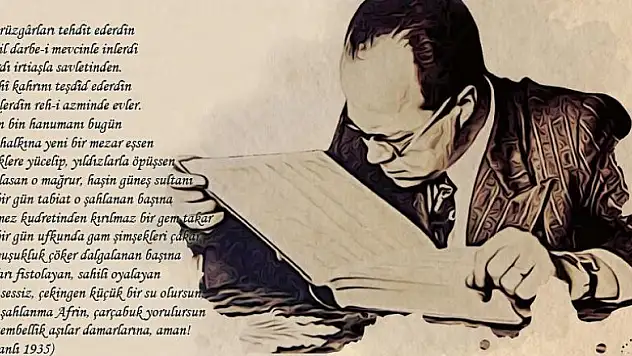 Cemil Meriç 83 yıl önce Afrin için şiir yazmış