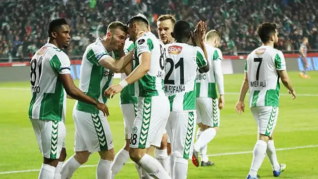 Konyaspor, ateşten 5 puanla çıktı!