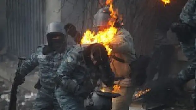 Ukrayna'da gösterilerde 119 kişi yaralandı