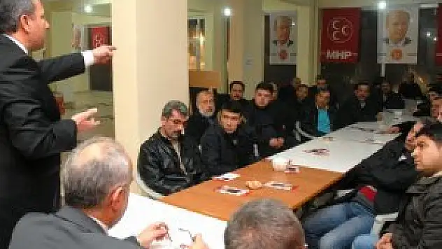 MHP, Karatay'da mahalle temsilcileriyle buluştu