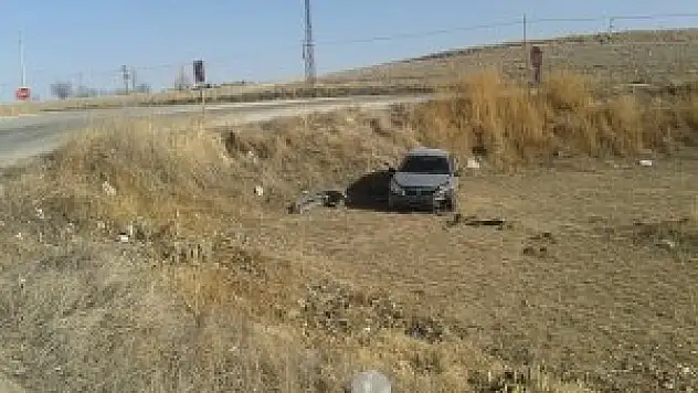 Çeltik'de trafik kazası: 1 yaralı