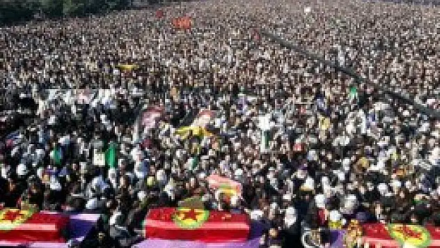 3 PKK'lının cenazesi Diyarbakır'da