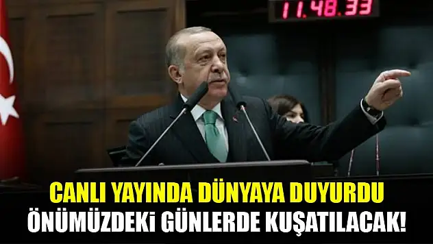 Erdoğan açıkladı: Afrin merkezini kuşatacağız!