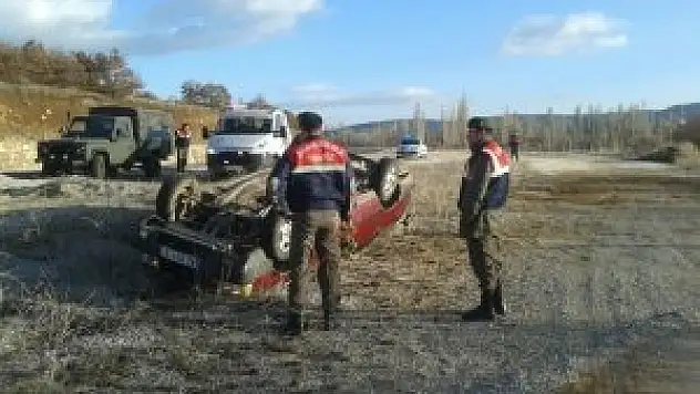 Konya'da trafik kazası: 2 yaralı