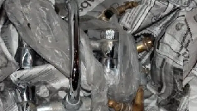 Musluk çalan hırsız yakalandı