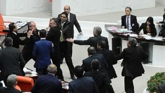TBMM Genel Kurulu'nda kavga