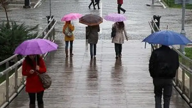 Beklenen yağış haftasonu geliyor