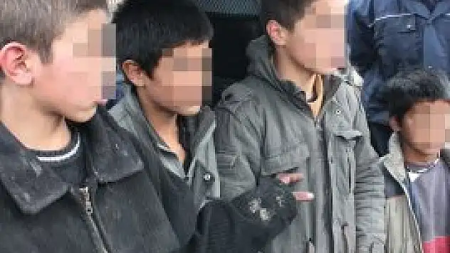 Çocuk şoförler 12 araba çaldı