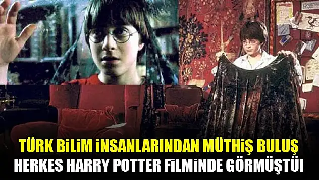 Harry Potter'ın görünmezlik pelerini gerçek oluyor