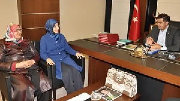 Başkan Kalaycı'ya Toru'dan ziyaret