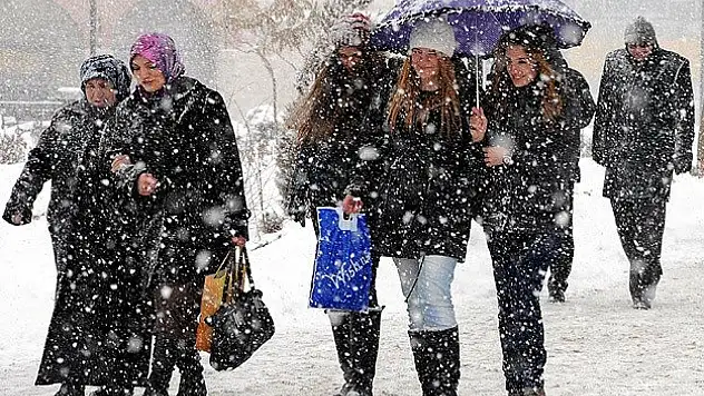 Soğuk ve yağışlı hava geliyor