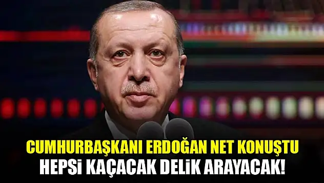 Cumhurbaşkanı Erdoğan: Batı kaçacak delik arayacak
