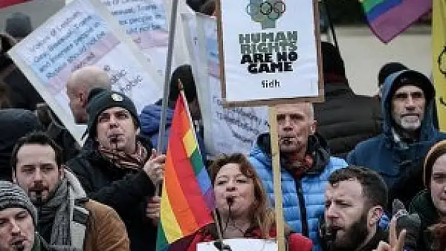 Brüksel'de Putin protestosu