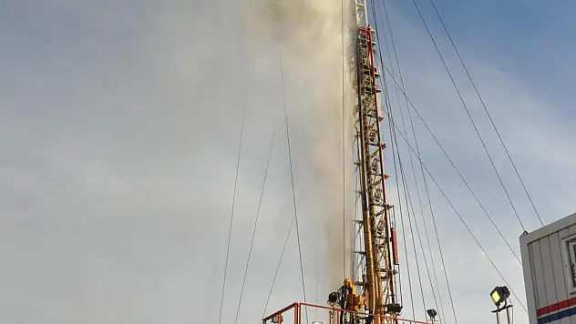 Akşehir'de jeotermal su için tören yapıldı