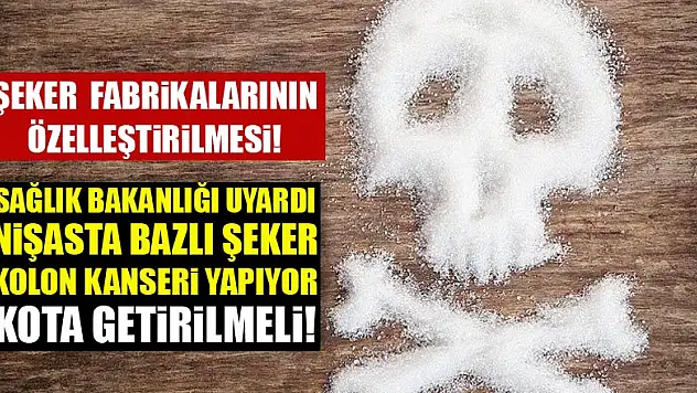 Sağlık Bakanlığı'nın NBŞ raporundan: Kansere zemin hazırlıyor!
