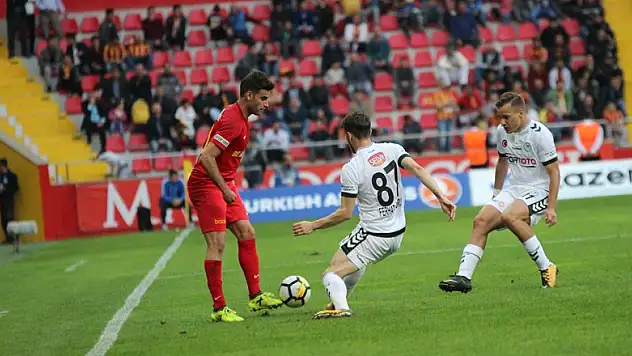 Konyaspor - Kayserispor maçlarına 2-1 damgası