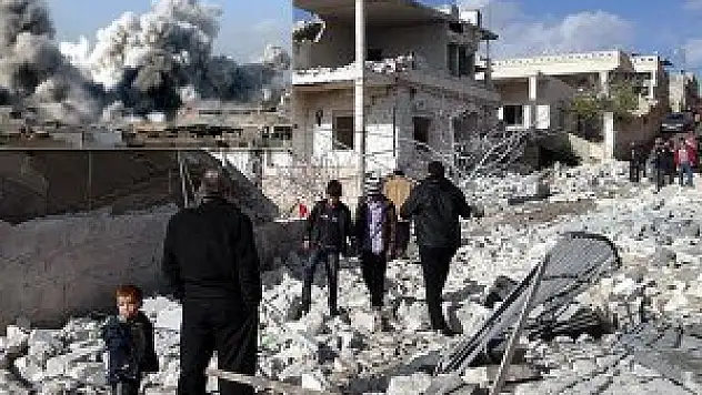 Halep'te ''varil bombalı'' saldırı