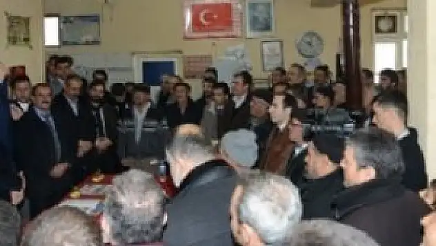 Tahir Akyürek, Tuzlukçu ve Çeltik ilçelerine bağlı 119 beldeyi ziyaret etti