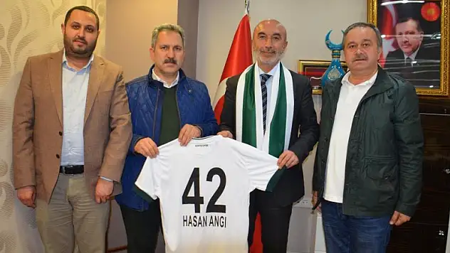 Konyaspor'dan Hasan Angı'ya ziyaret