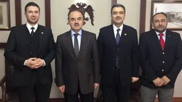 Mehmet Demirel'den Vali Erol'a ziyaret