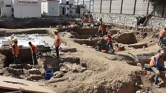 İnşaat kazısında Geç Roma dönemine ait mekanlar bulundu