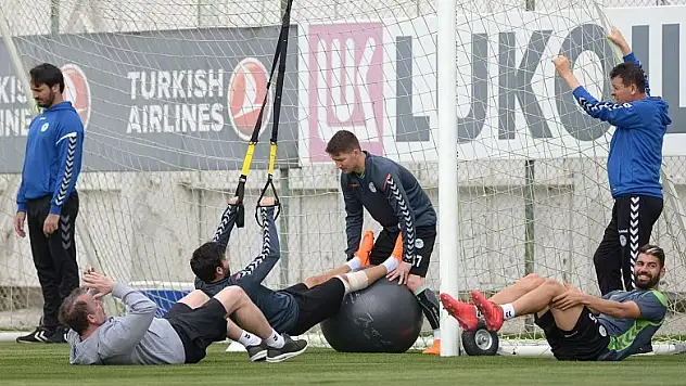 Konyaspor'da, Osmanlıspor hazırlıkları sürüyor