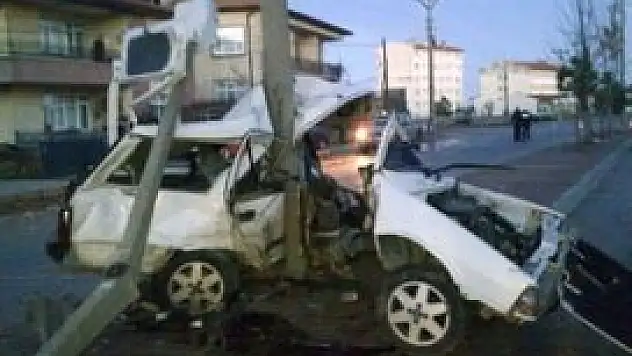 Konya'da trafik kazası: 1 ölü