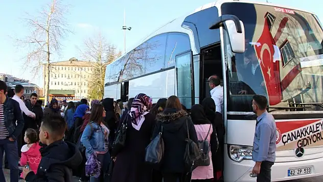 Seydişehirli lise öğrencileri Çanakkale'de ecdadıyla buluşuyor
