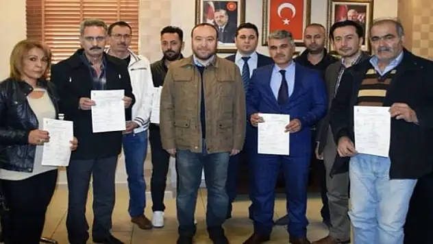 BBP eski üyeleri AK Parti'ye katıldı