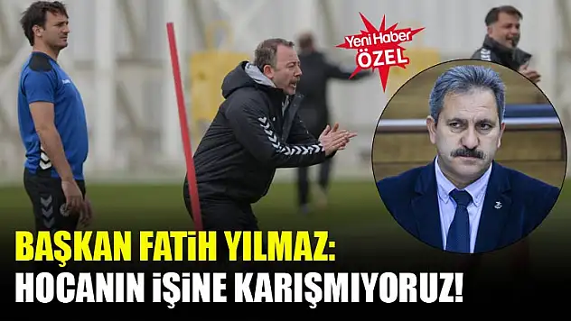 Hocanın işine karışmıyorlar!