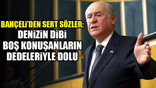 Devlet Bahçeli'den önemli açıklamalar