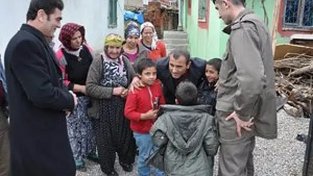 Kaymakam Sonel'den taziye ziyaretleri