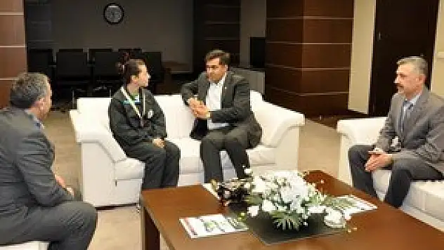 Havva Çiftçi'den Başkan Kalaycı'ya ziyaret