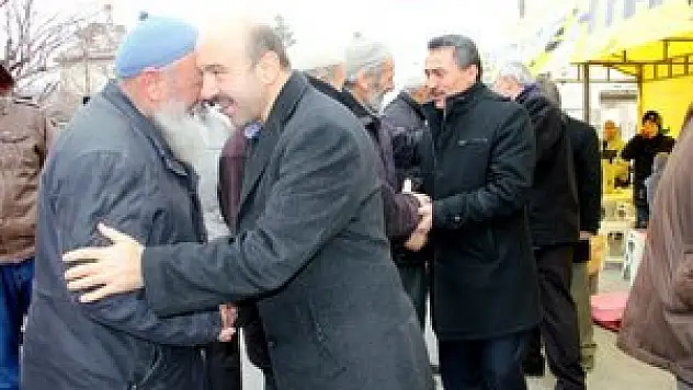 Harun Tüfekçi seçim çalışmalarına katıldı