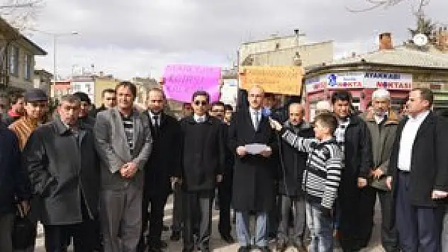 Kadınhanı'nda doğal gaz için ortak açıklama