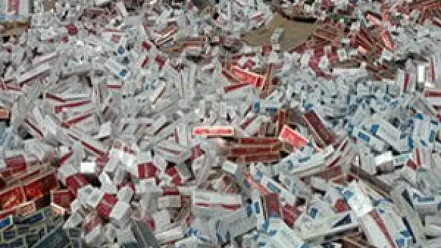 Ereğli'de 6 bin 160 paket kaçak sigara ele geçirildi