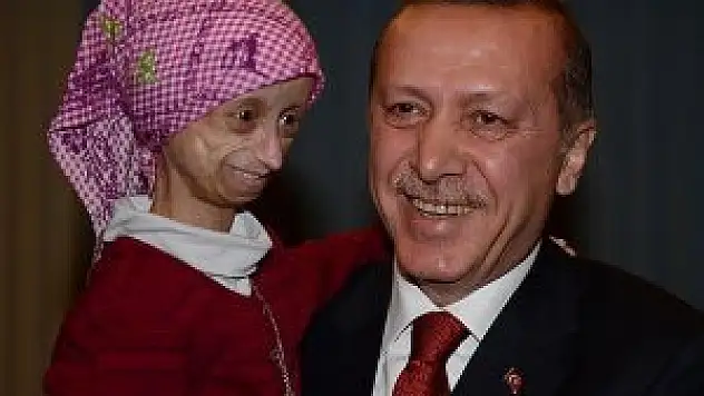 Erdoğan progerie hastası Gamze'yle görüştü