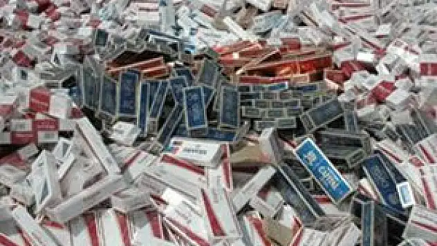 Ereğli'de kaçak sigara operasyonu