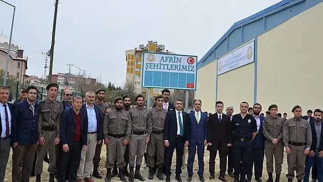 Şehitlerin adı Bozkır`da yaşatılacak