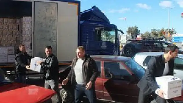 Beyşehir'den Suriye'ye yardım devam ediyor