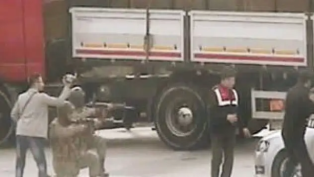 TIR'ı verin yoksa çatışma çıkar