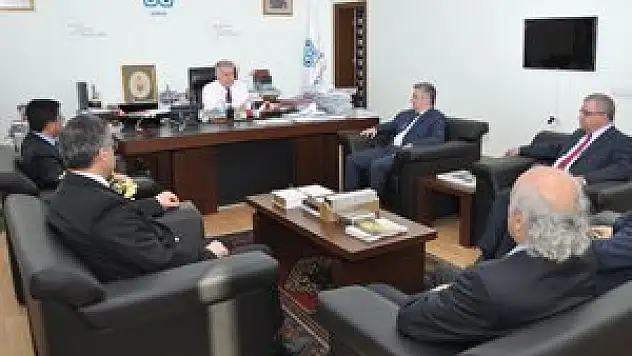 KTO Üniversitesi'nden Rektör Şeker'e ziyaret