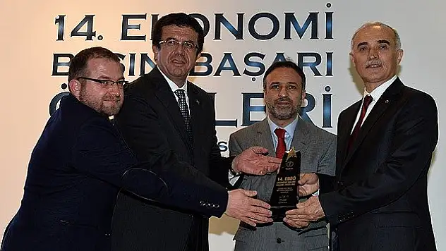 MÜSİAD 14. Ekonomi Basını Başarı Ödülleri verildi