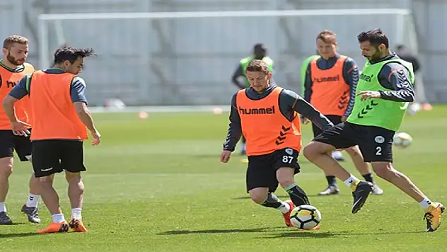 Konyaspor, Sivasspor maçı hazırlıklarını tamamladı