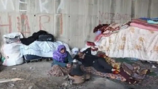 Kiralarını ödeyemeyince sokağa atıldılar